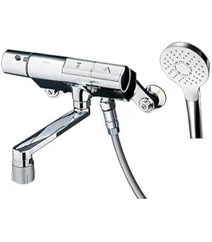 TOTO 浴室用 壁付サーモスタット混合栓 170mm アーチハンドル 416i3C18uNL._AC_UF350,